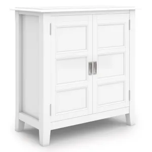 Burlington - Low Storage Cabinet - White