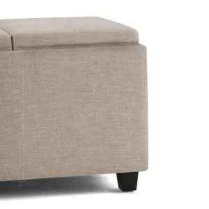 Avalon - Storage Ottoman - Natural