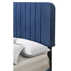 Lodi - G0409-TB-UP Twin Bed - Navy Blue