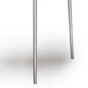 Shelton - 2 Pc Metal Nesting Table - Nickel