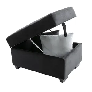 Sleeper Sectional Sofa, L-Shape Corner Couch Sofa Bed With Storage Ottoman & Hidden Arm Storage & US