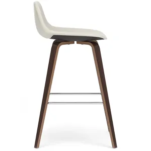 Randolph - Bentwood Counter Height Stool (Set of 2) - Cream