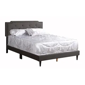 Deb - G1106-QB-UP Queen Bed (All in One Box) - Black