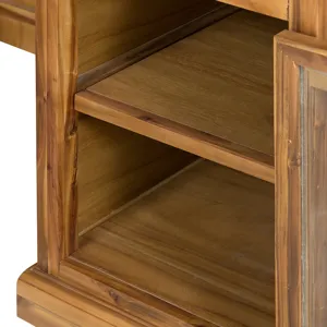 Stylish Design Desk - Brown