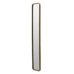Full Length Mirror With Antique Metal Frame, Long Mirror For Hallway Living Room Bedroom Bathroom - 