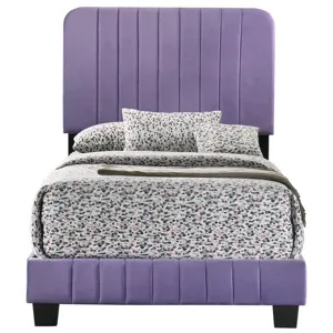 Lodi - G0502-TB-UP Twin Bed - Purple