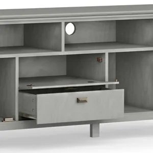 Artisan - 72\" TV Media Stand - Fog Grey