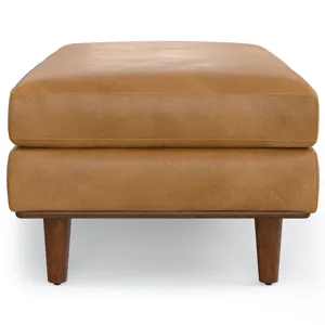 Morrison - Large Rectangular Ottoman - Sienna