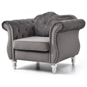 Hollywood - G0660A-C Chair - Dark Gray