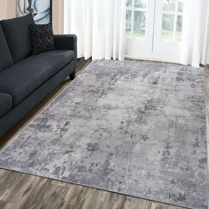 6\' x 9\' Abstract Non-Shedding Living Room Bedroom Dining Home Office Stylish And Stain Resistant A