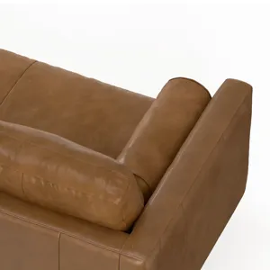 Morrison - Right Sectional Sofa - Caramel Brown