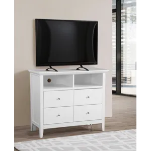 Hammond - G5490-TV Media Chest - White