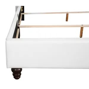 Julie - G1918-FB-UP Full Upholstered Bed - White