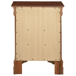 Louis Phillipe - G3100-3N 3 Drawer Nightstand - Cherry