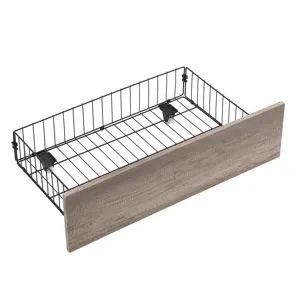 Queen Size Metal Platform Bed Frame With Upholsteryolstery Storage Function Headboard And USB Liner 
