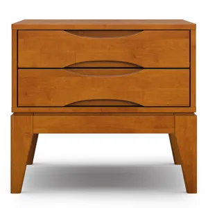 Harper - End Table - Teak Brown