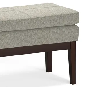 Carlson - Small Ottoman Bench - Greige