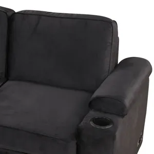 Sleeper Sofa Bed, 2 In 1 Pull Out Sofa Bed L-Shape Couch With Storage Ottoman For Living Room, Bedro