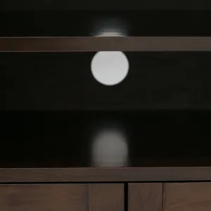 Carlton - TV Media Stand - Dark Tobacco Brown