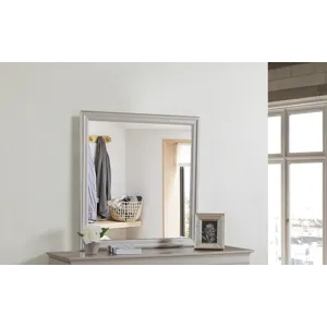 Lorana - G6500-M Mirror - Silver Champagne