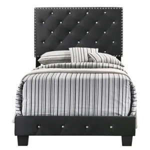 Suffolk - G1407-TB-UP Twin Bed - Black