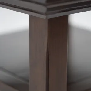 Acadian - Narrow Side Table - Brunette Brown
