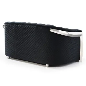 Sapphire - G0593A-L Loveseat - Black