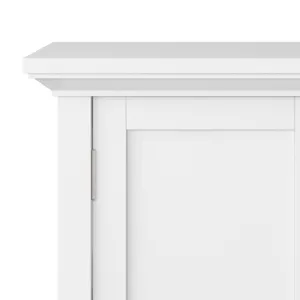 Redmond - Low Storage Cabinet - White