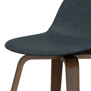 Randolph - Bentwood Counter Height Stool (Set of 2) - Distressed Blue