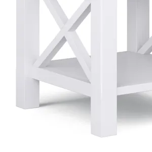 Kitchener - End Table - White