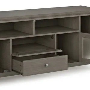 Cosmopolitan - 72\" Wide TV Media Stand - Farmhouse Grey