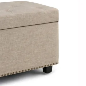 Hamilton - Storage Ottoman - Natural