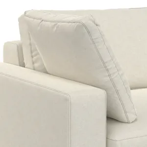 Charlie - 96\" Deep Seater Sofa - Cream