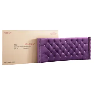 Julie - G1921-QB-UP Queen Upholstered Bed - Purple
