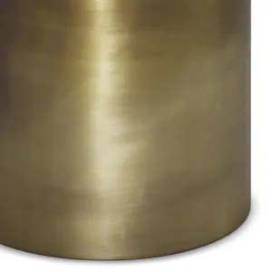 Corbin - Metal Side Table - Antique Gold