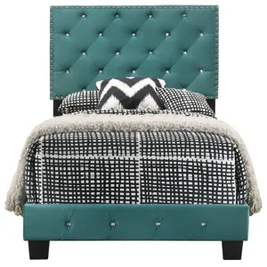 Suffolk - G1404-TB-UP Twin Bed - Green