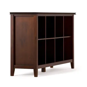 Artisan - 8 Cube Storage Sofa Table - Russet Brown