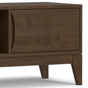 Harper - 72\" Low TV Media Stand - Walnut Brown