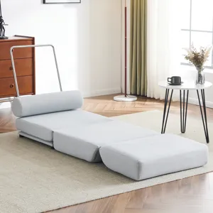 Single Sofa Chair Foldable Single Sofa Bed With Pillow, Portable Foldable Sofa Bed, Leisure Sofa Cha