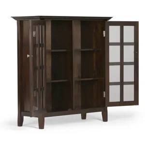 Acadian - Medium Storage Cabinet - Brunette Brown