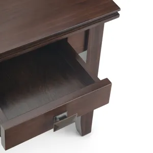 Artisan - End Table - Tobacco Brown