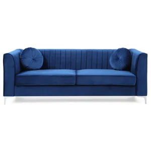 Delray - G791A-S Sofa (2 Boxes) - Navy Blue