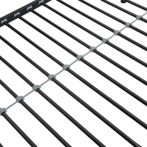 Bunk Bed With Trundle - Black