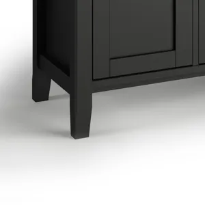 Warm Shaker - 72" TV Media Stand - Black