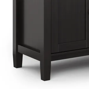 Warm Shaker - 72\" TV Media Stand - Hickory Brown