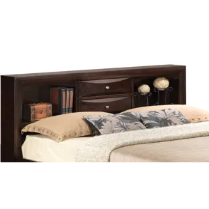 Marilla - G1525G-QSB3 Queen Storage Bed - Cappuccino