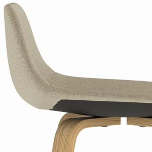 Randolph - Bentwood Counter Height Stool (Set of 2) - Natural / Light Brown