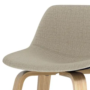 Randolph - Bentwood Counter Height Stool (Set of 2) - Natural / Light Brown