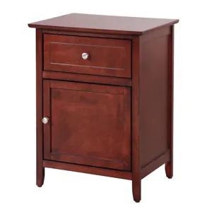 Izzy - G1410-N-00 1 Drawer /1 Door Nightstand - Cherry