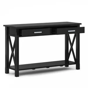 Kitchener - Console Sofa Table - Black
